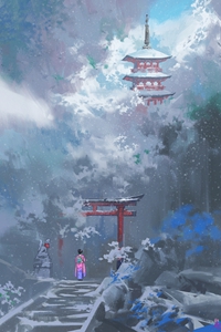 白色山茶